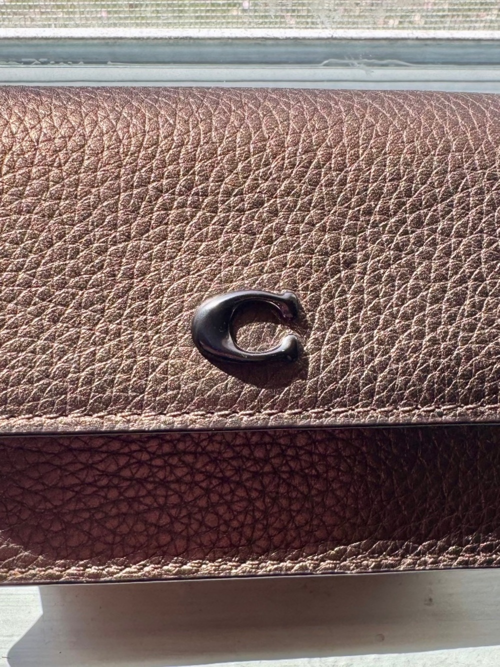 Coach Essential Half Flap Crossbody Card Case